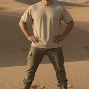 Dri-Duke Moisture Control Compression USGI T-Shirt Men's Military SAND Medium